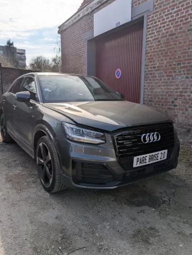 🚘 Intervention AMIENS : remplacement de pare-brise sur une Audi Q2 avec capteurs et caméra, Amiens, PARE BRISE 2.0