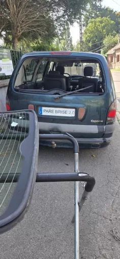 Intervention sur Renault Espace 3 pour remplacement de lunette arrière SUR BEAUVAIS , Amiens, PARE BRISE 2.0