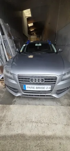Intervention rapide de pare-brise 2.0 à Poulainville pour un remplacement de pare-brise sur une Audi A4, Amiens, PARE BRISE 2.0